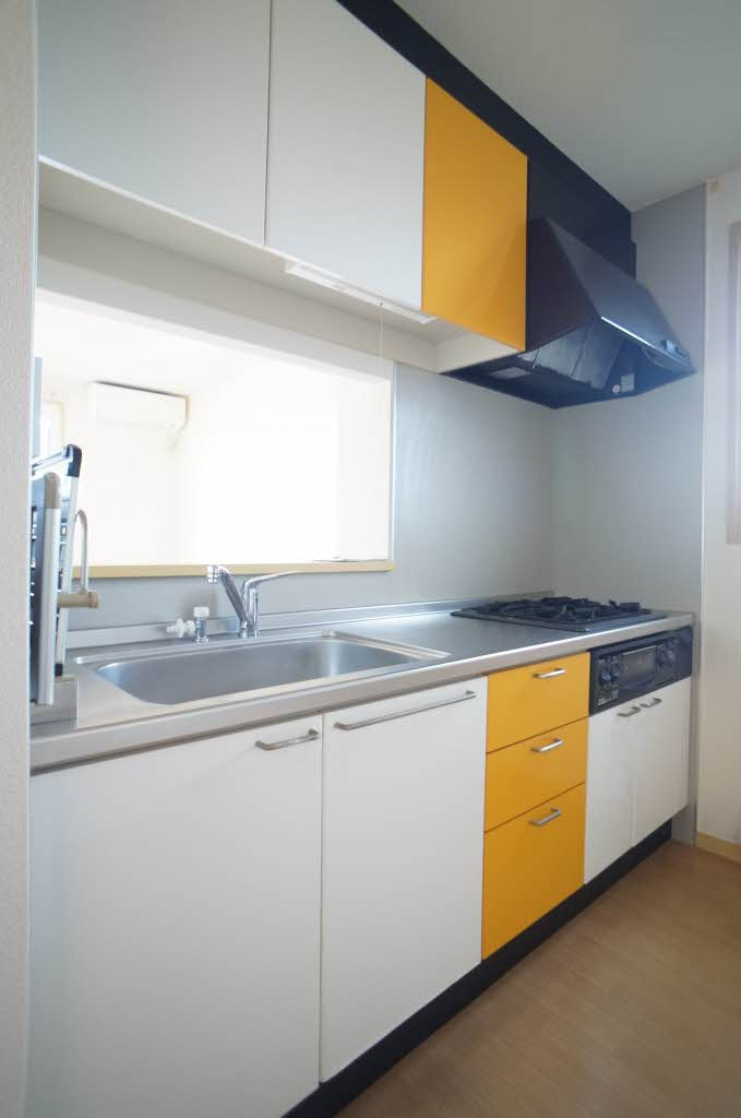 ブランシェ山の手Bのキッチン