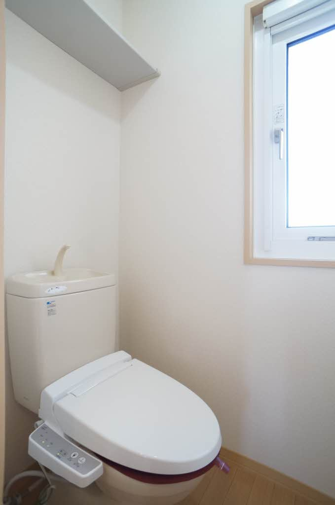 ブランシェ山の手Bのトイレ