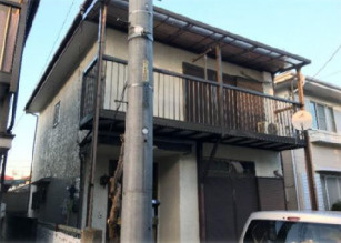 鵜野貸家の外観