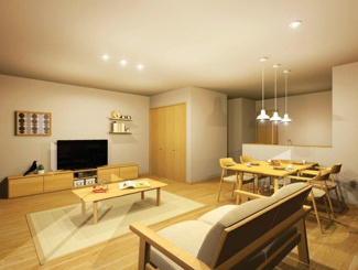 【その他】 | さいたま市桜区白鍬【古家付き売地】 | 【イメージパース】リビング