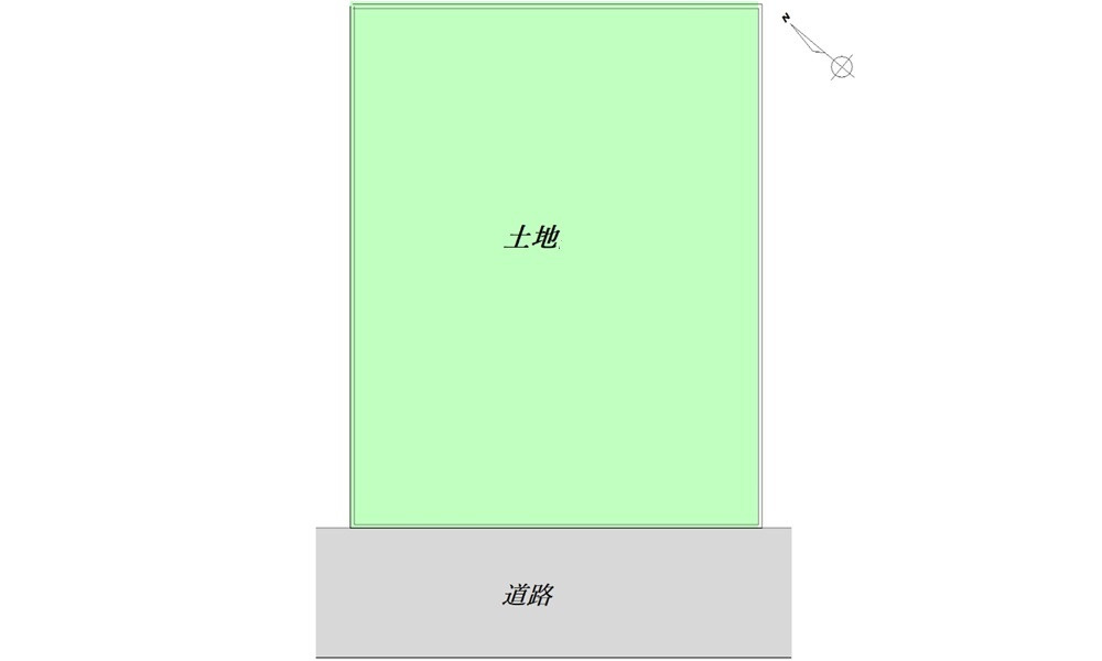 広島市佐伯区五月が丘1丁目　土地の土地図