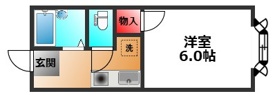 城山ハイツの間取り