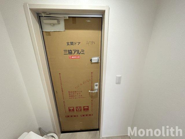 リベルトボヌールⅡ番館の玄関
