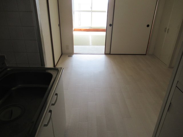 新長田駅前２ＤＫの居間・リビング|使いやすい居間です