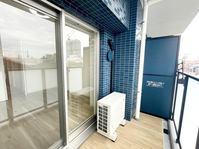 エステシア上前津のバルコニー