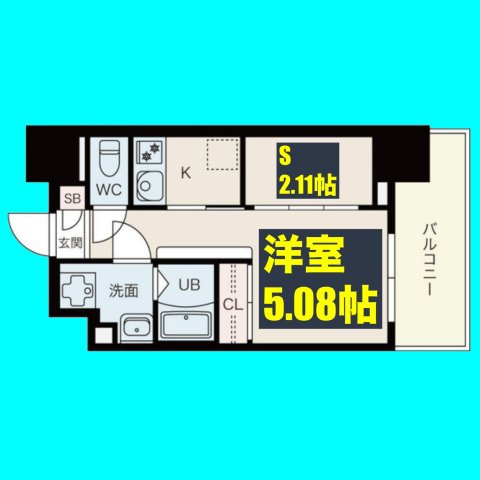 エステシア上前津の間取り
