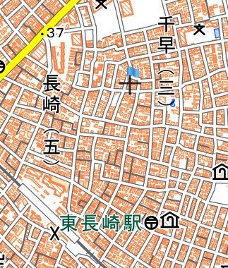 豊島区　1棟アパートの地図