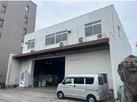 草津市大路２丁目の工場の外観