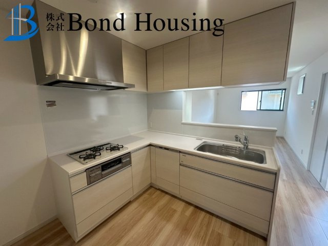 南向きで陽当たり良好　青山台2丁目　新築1区画のキッチン