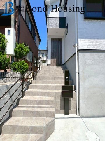 南向きで陽当たり良好　青山台2丁目　新築1区画のバルコニー