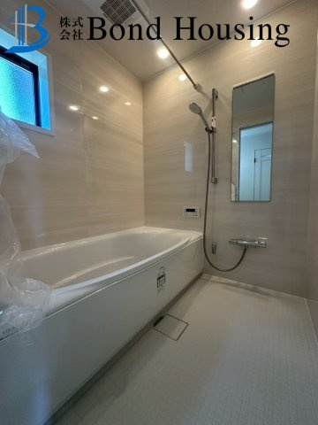 南向きで陽当たり良好　青山台2丁目　新築1区画の浴室