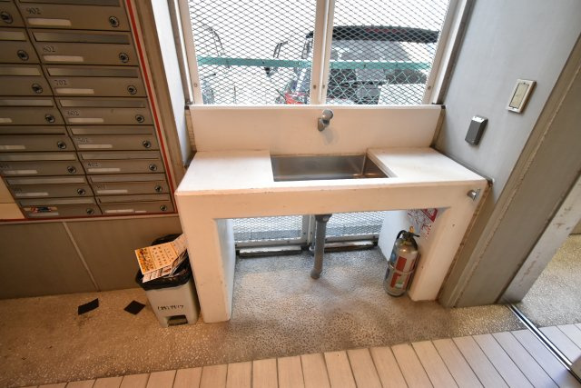 アリビオ西宮のその他共用部分|ペット足洗い場