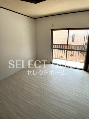 【寝室】 | 福寿町借家 | ゆとりの広さです