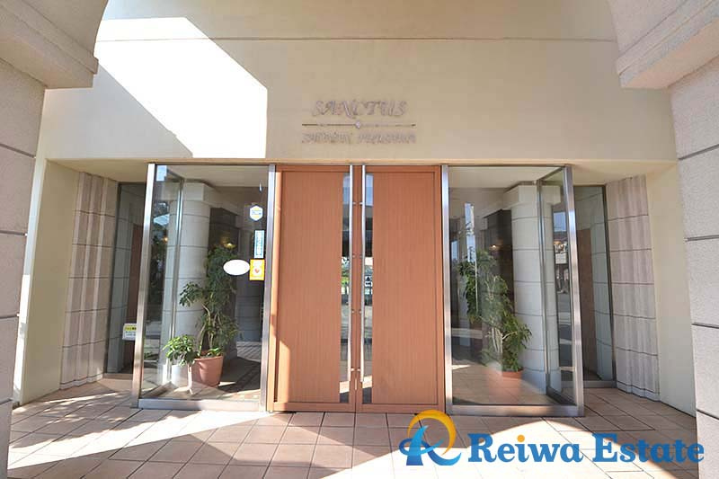 サンクタス湘南藤沢アネーロの丘のエントランス