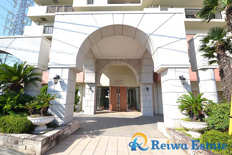 サンクタス湘南藤沢アネーロの丘のエントランス