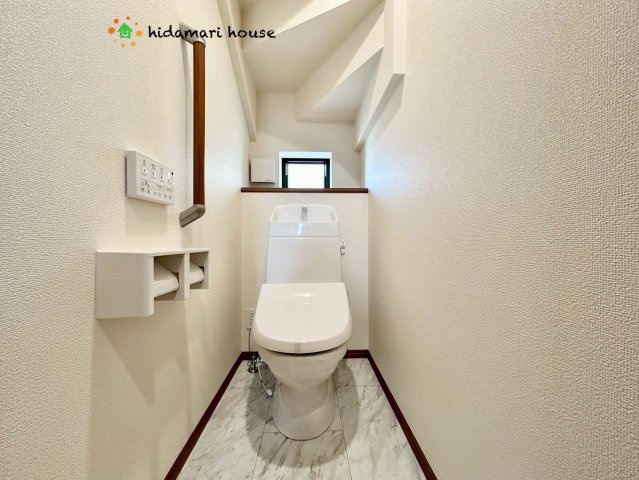 上尾市中分1丁目　新築戸建　ハートフルタウンBのトイレ