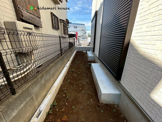 上尾市中分1丁目　新築戸建　ハートフルタウンBの庭