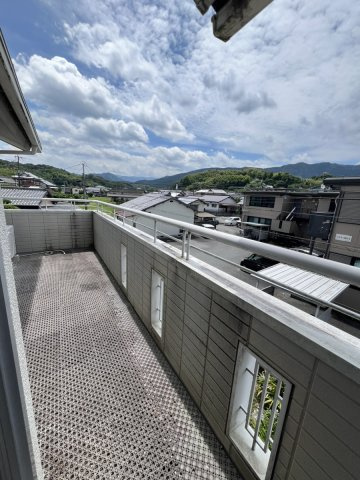 八代郡氷川町戸建てのバルコニー