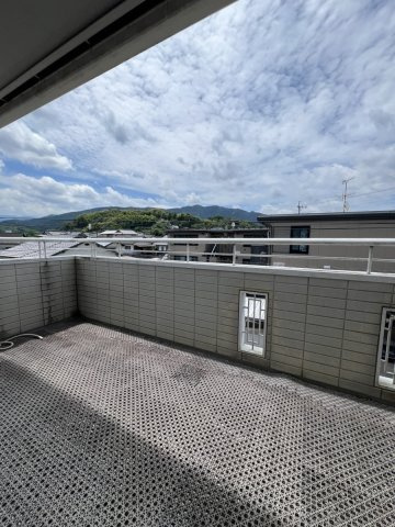 八代郡氷川町戸建てのバルコニー