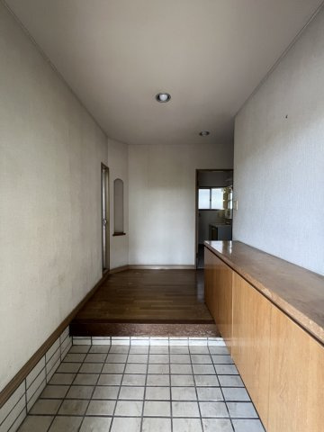 八代郡氷川町戸建ての玄関