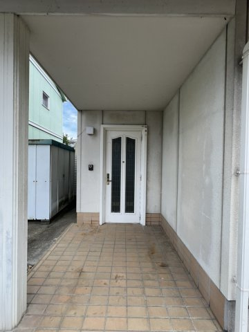 八代郡氷川町戸建ての玄関