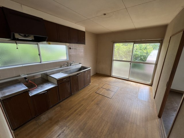 八代郡氷川町戸建てのキッチン