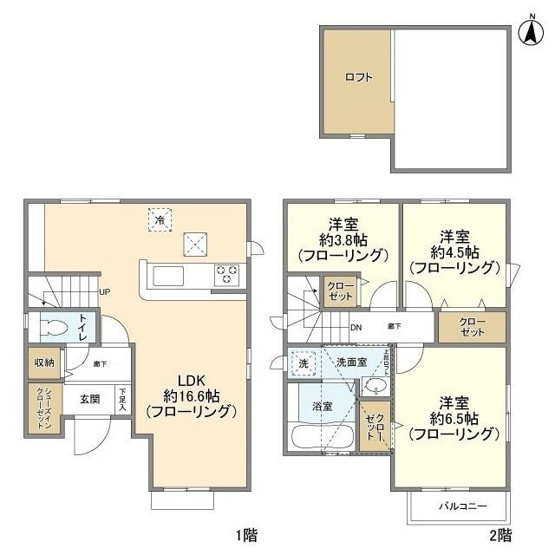【間取り】 | Ｋｏｌｅｔ八王子大塚
