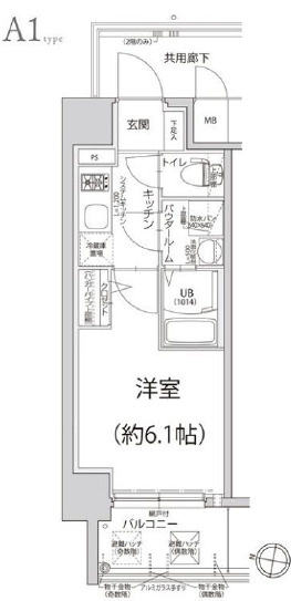 エスリード神戸大倉山ヒルズの間取り