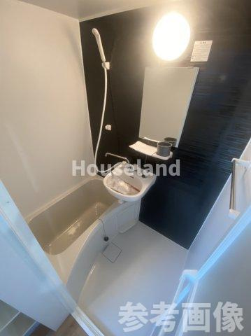 岩出市山のアパートの浴室