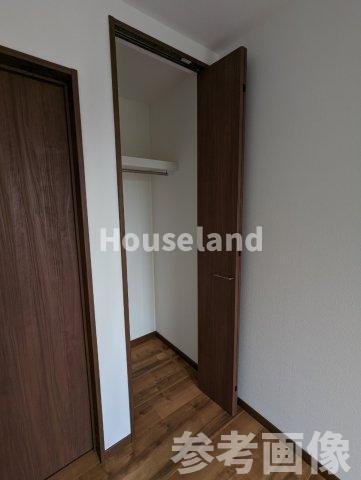 岩出市山のアパートの収納