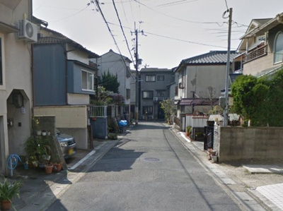 【前面道路含む現地写真】 | 山科区大塚丹田　中古テラスハウス