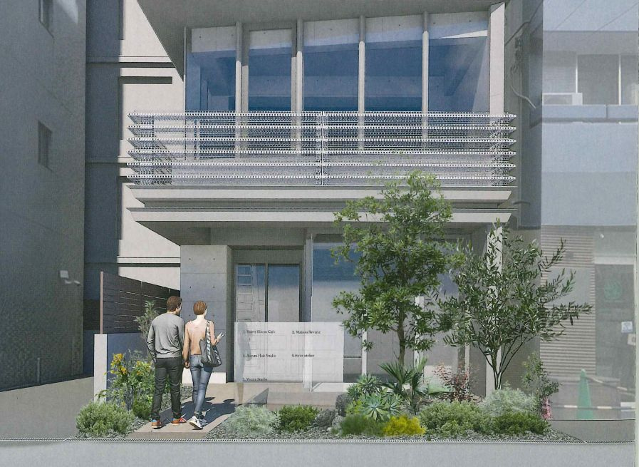 CONCOM堺筋本町Southのロビー|CONCOM堺筋本町South