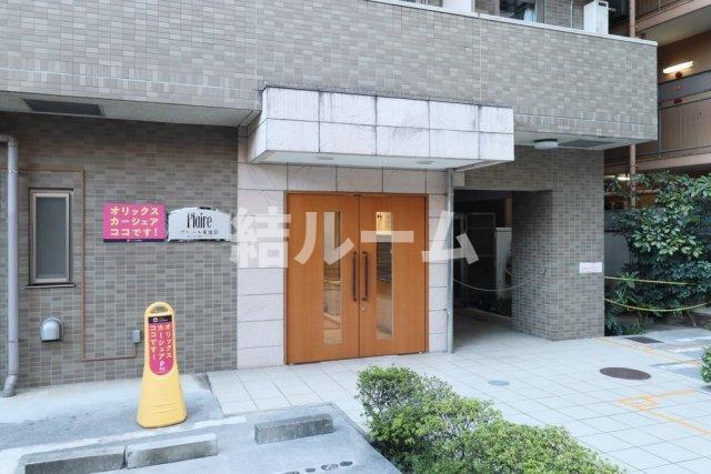 豊島区東池袋２丁目の賃貸マンションのエントランス