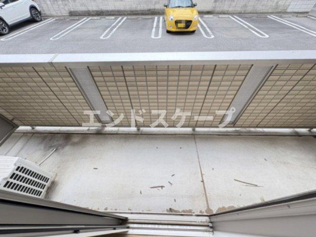 ジュネス稲荷塚のバルコニー|高崎、前橋のお部屋探しはエンドスケープまで！お客様の理想お聞かせ下さい♪