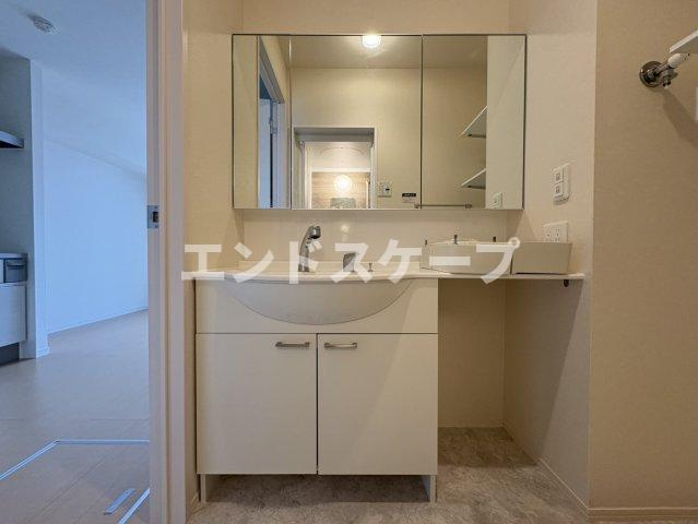 ジュネス稲荷塚の洗面所|高崎、前橋のお部屋探しはエンドスケープまで！お客様の理想お聞かせ下さい♪