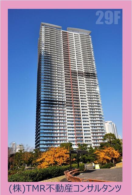 パークタワー晴海の外観|外観は落ち着いています