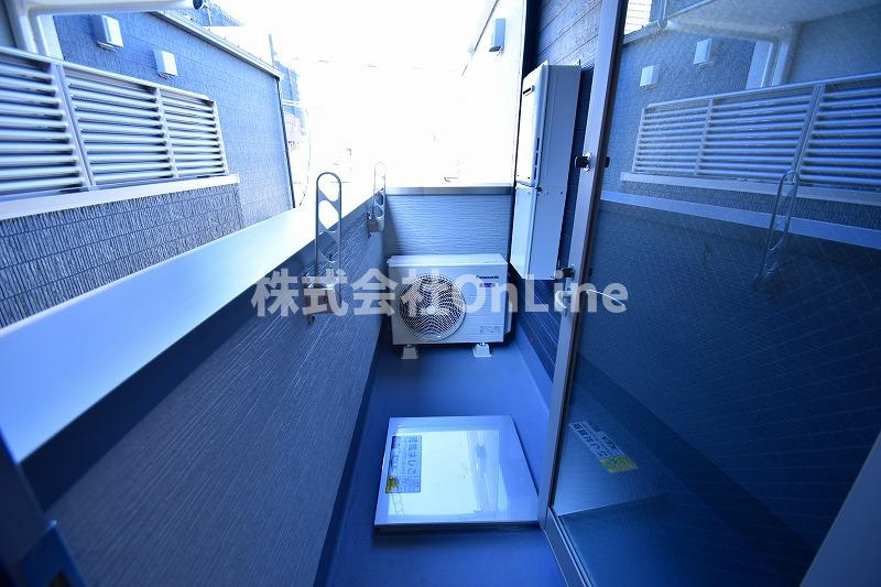 フジパレス瓜生堂Ⅴ番館のバルコニー