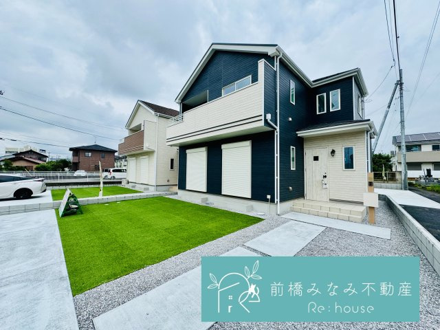 高崎市貝沢町10期　３号棟(全３棟)　ハートフルタウン　新築建売分譲の外観|建物外観を気になさる方へ、見た目の良い物件です