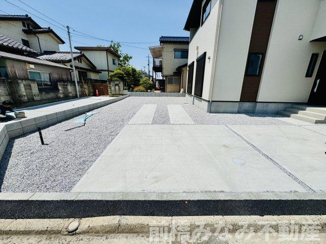 前橋市国領町６期　限定1棟　ずっとプラス　新築建売の駐車場|駐車場があるので、車を買う予定の方も安心です