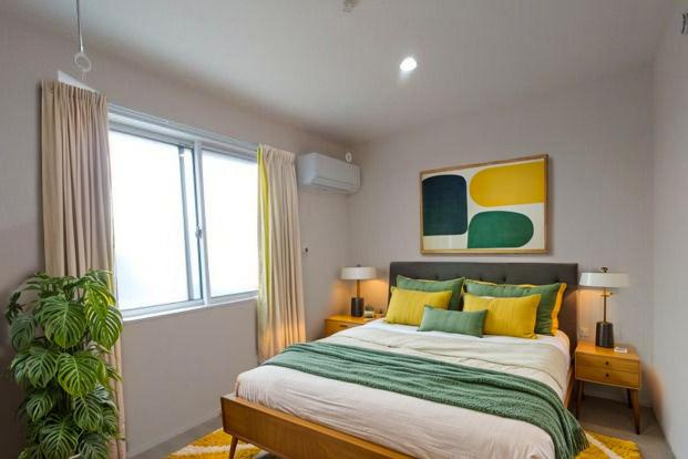 コニフェールⅢの寝室|CGで家具等を配置したもので、家具等は含まれません。