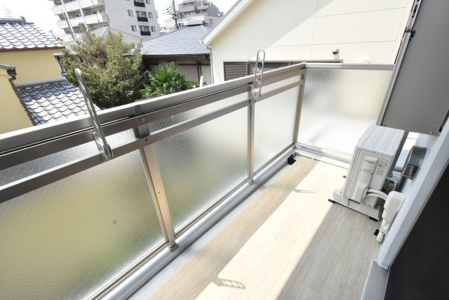 ソルテラス甲子園口クレアストのバルコニー