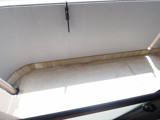 グリーンコートⅢ番館のバルコニー