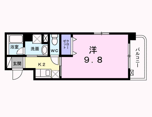グリーンコートⅢ番館の間取り