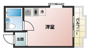 甲子園口ハイムの間取り