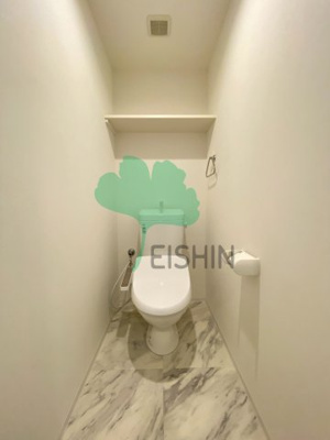 【トイレ】 | Alivis南福岡north | 清潔感のあるトイレです。