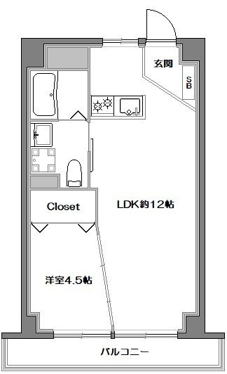 目黒ロイヤルプラザの間取り