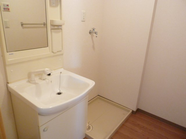 グランヴィレッジＫの洗面所|洗髪洗面化粧台