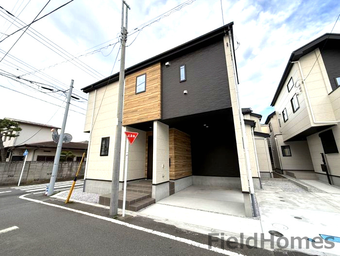 藤沢市片瀬海岸3丁目新築戸建て　5期1号棟の外観|外観「藤沢市片瀬海岸3丁目新築戸建て　1号棟」