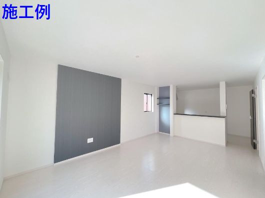 藤沢市片瀬海岸3丁目新築戸建て　5期1号棟の居間・リビング|リビング施工例