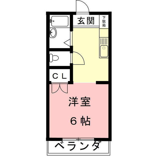 タツミメゾンⅠ・Ｓの間取り